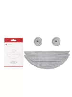 Оригинальный комплект микрофибра VibraRise Mopping Cloth и боковой валик для робота-пылесоса Roborock S9 MaxV Ultra (комплект 2 + 2шт)