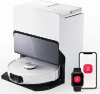 Roborock S8 MaxV Ultra White | Робот-пылесос со станцией самоочистки 