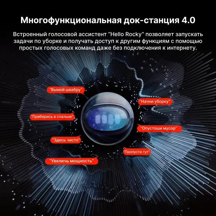 Roborock Saros 10R Black | Робот-пылесос со станцией самоочистки 