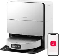 Roborock S9 MaxV Ultra White | Робот-пылесос со станцией самоочистки 