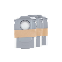 Оригинальный одноразовый мешок для пыли Roborock Dust Bag для Roborock Saros Series, S9 MaxV Ultra, Qrevo Curv Series, Qrevo Edge Series, Qrevo Series, S8 MaxV Ultra, S8 Max Ultra (комплект 3 шт)