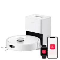 Roborock Q8 Plus White | Робот-пылесос со станцией самоочистки пылесборника