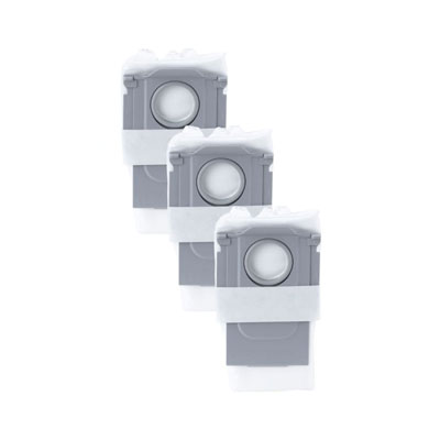 Оригинальный одноразовый мешок для пыли Roborock Dust Bag квадратный (комплект 3 шт)